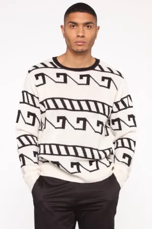 Achilles Sweater - White/combo