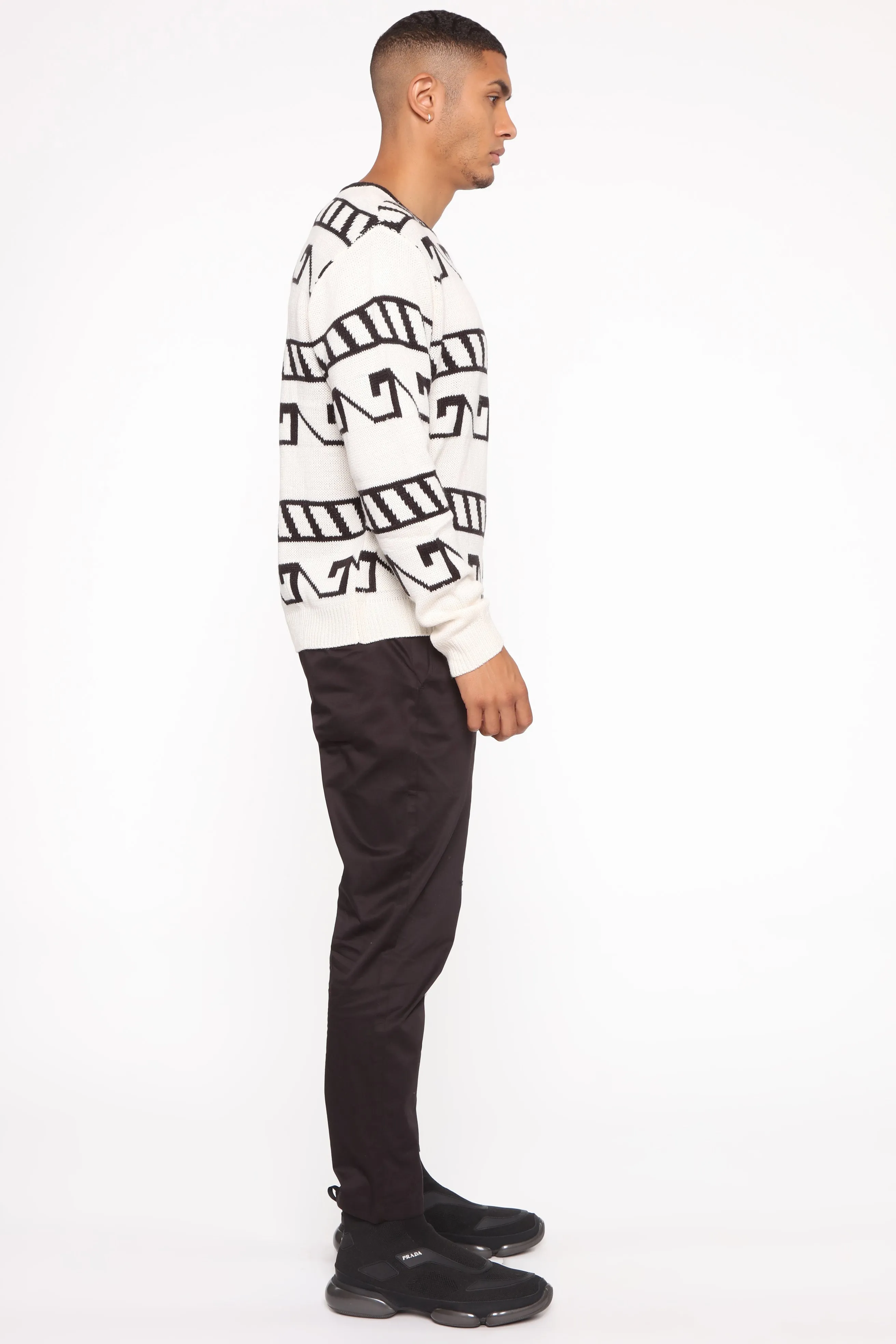 Achilles Sweater - White/combo