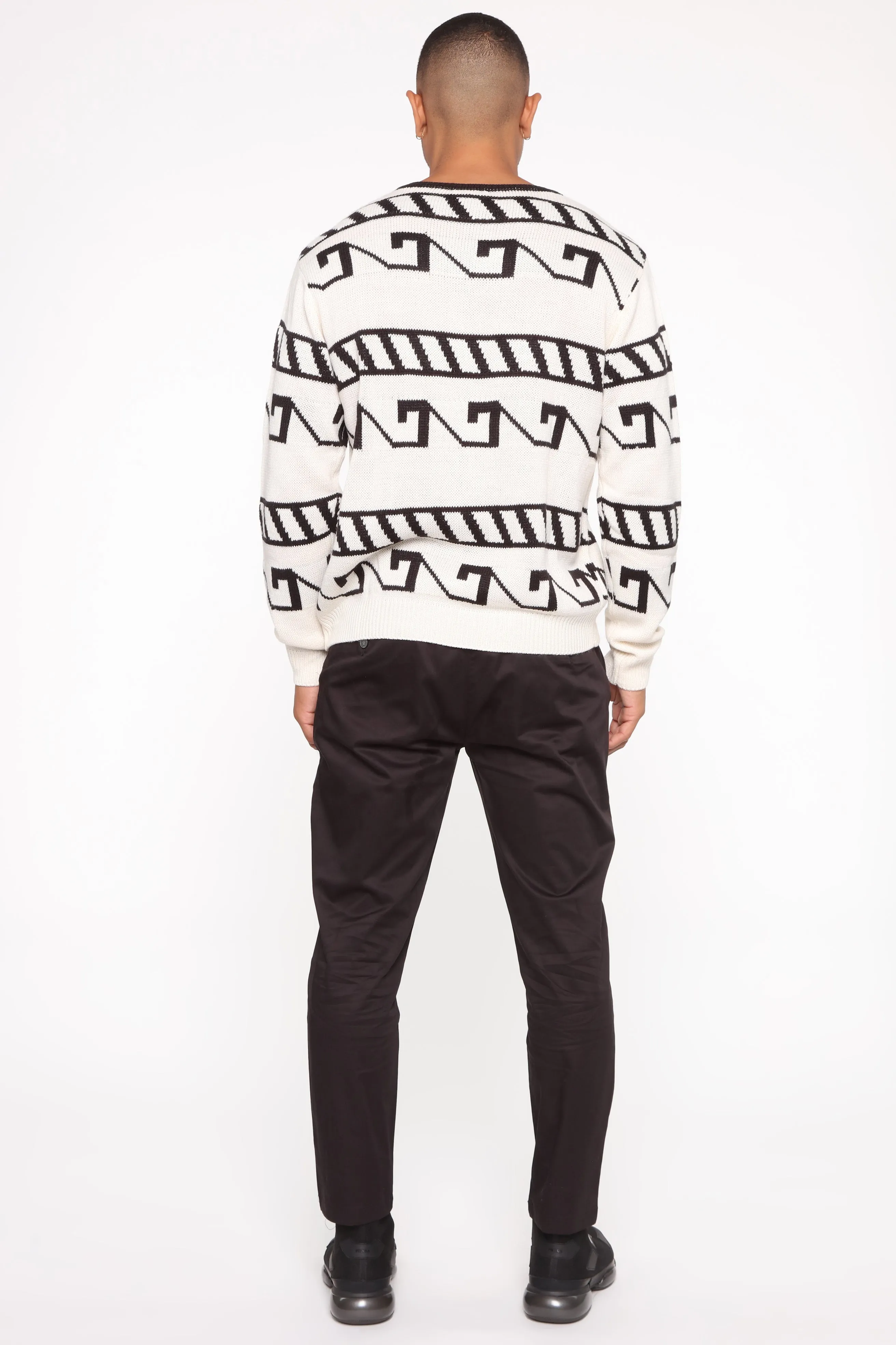 Achilles Sweater - White/combo