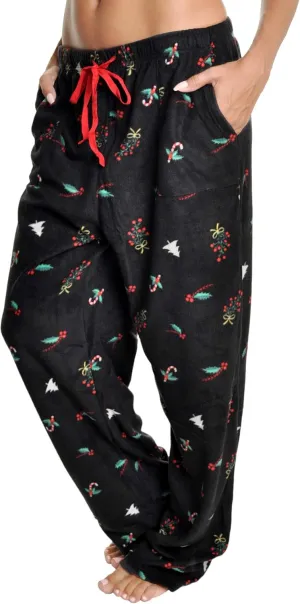 Angelina Women's Cozy Fleece Pajama Pants
