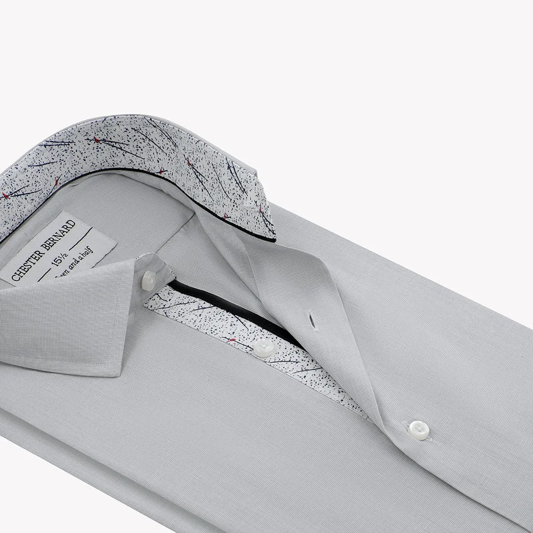 Ash Grey With Multi Sword Black Piping OL-274