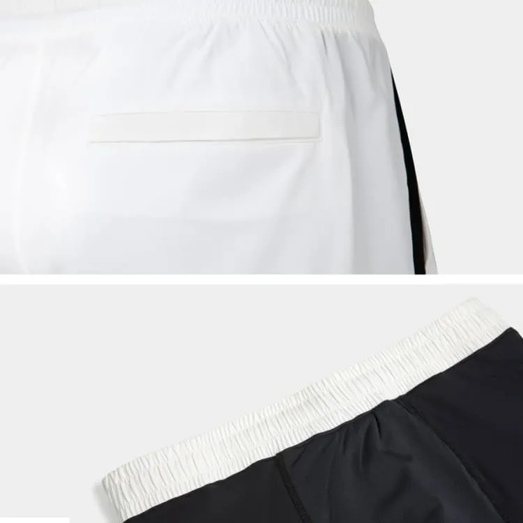 Barrel Men Romantic Motion Leggings Shorts-WHITE