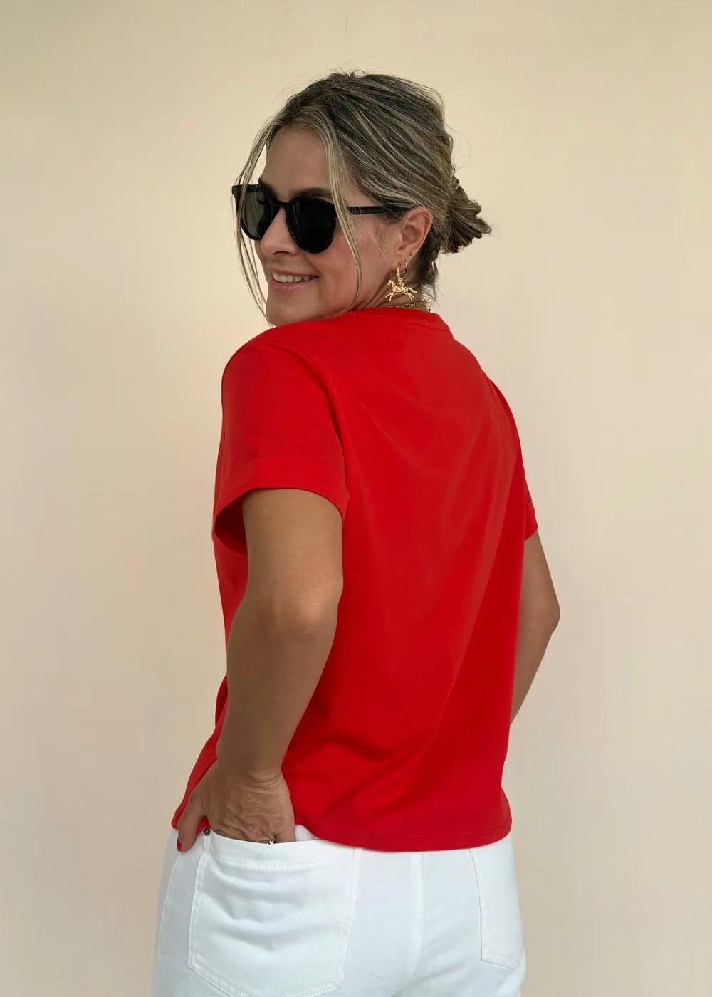Camiseta Marie Rojo
