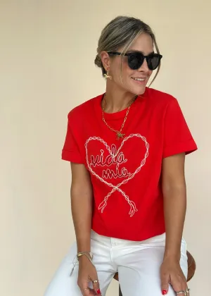 Camiseta Marie Rojo