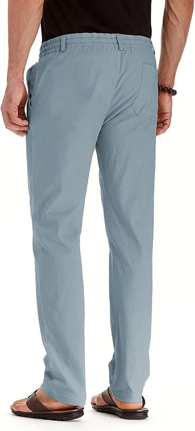 Cargo Pants for Men Relaxed Fit Pants for Men Mens Autumn and Winter High Street Fashion Leisure Loose Sports Running