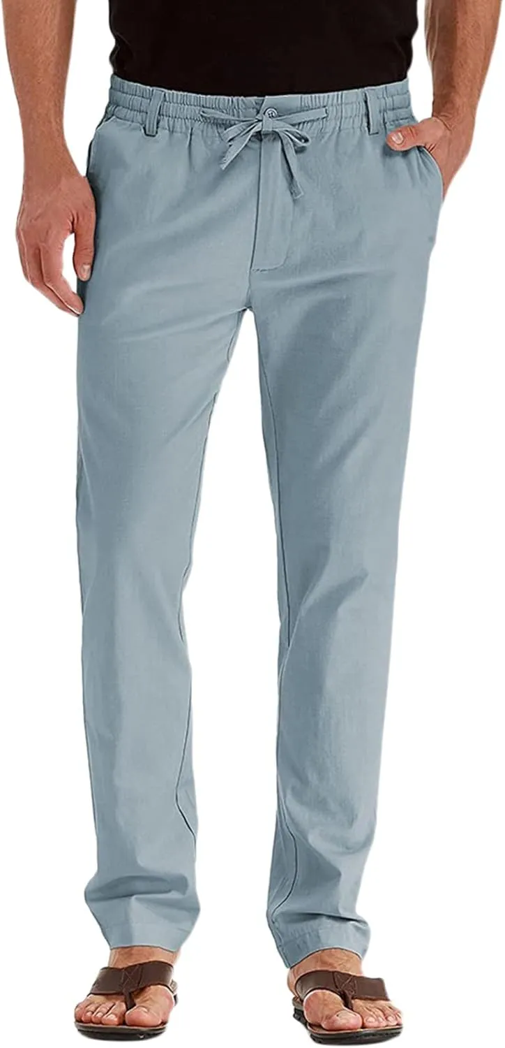 Cargo Pants for Men Relaxed Fit Pants for Men Mens Autumn and Winter High Street Fashion Leisure Loose Sports Running