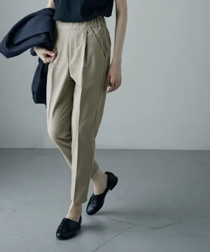 Center press tapered pants