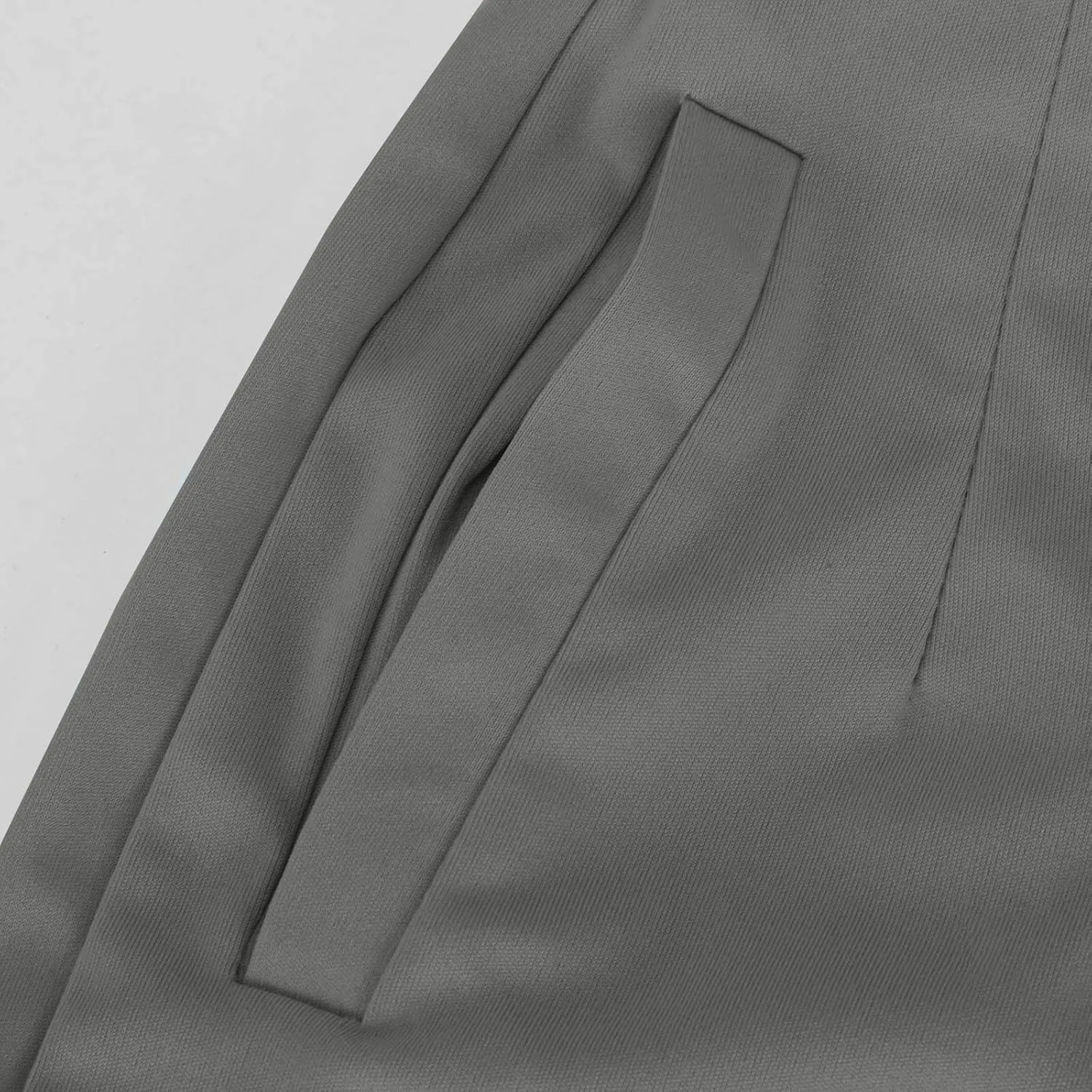 Cropped Pants for Women High Waist Pleated Pants Business Work Pants Straight Leg Slim Fit Office Trousers