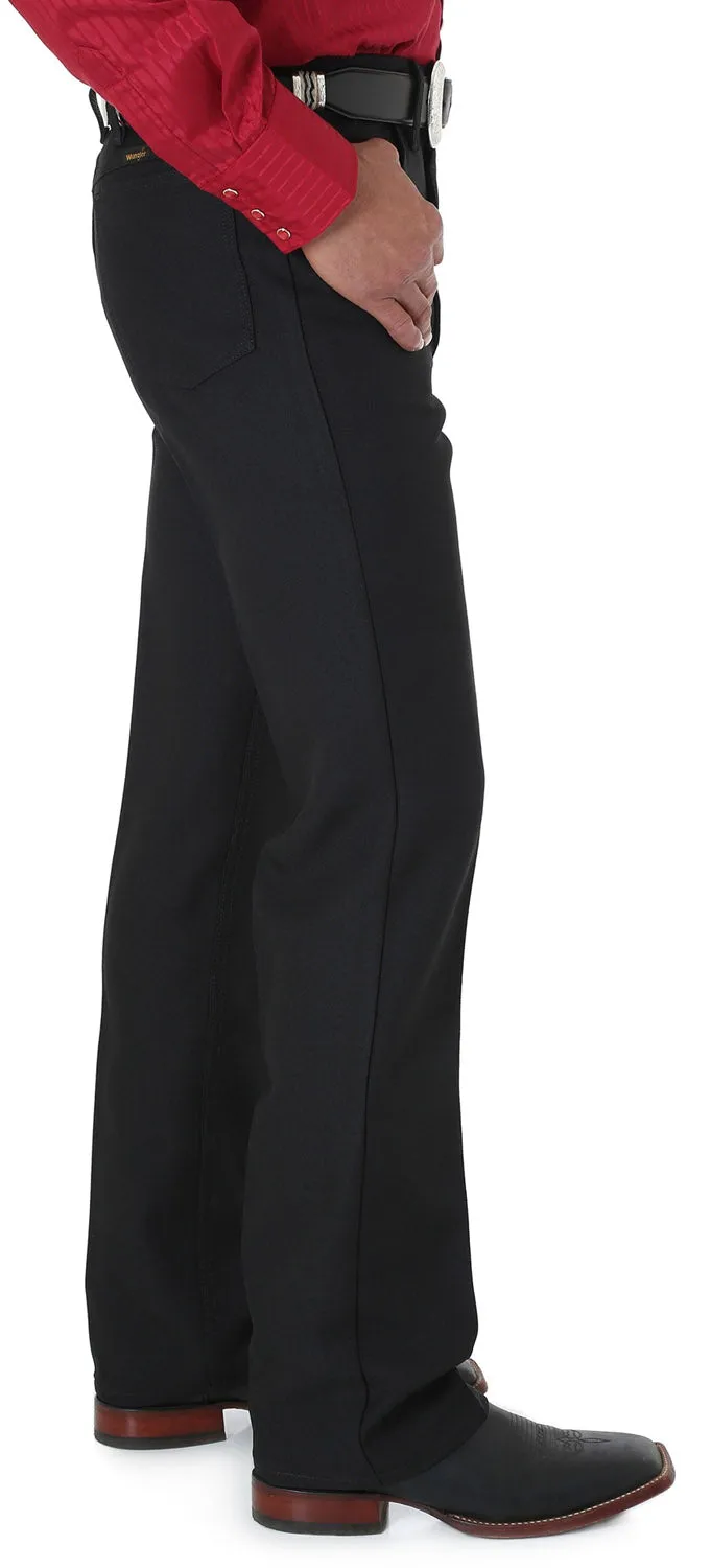 Dress Wrangler WRancher Black Slacks