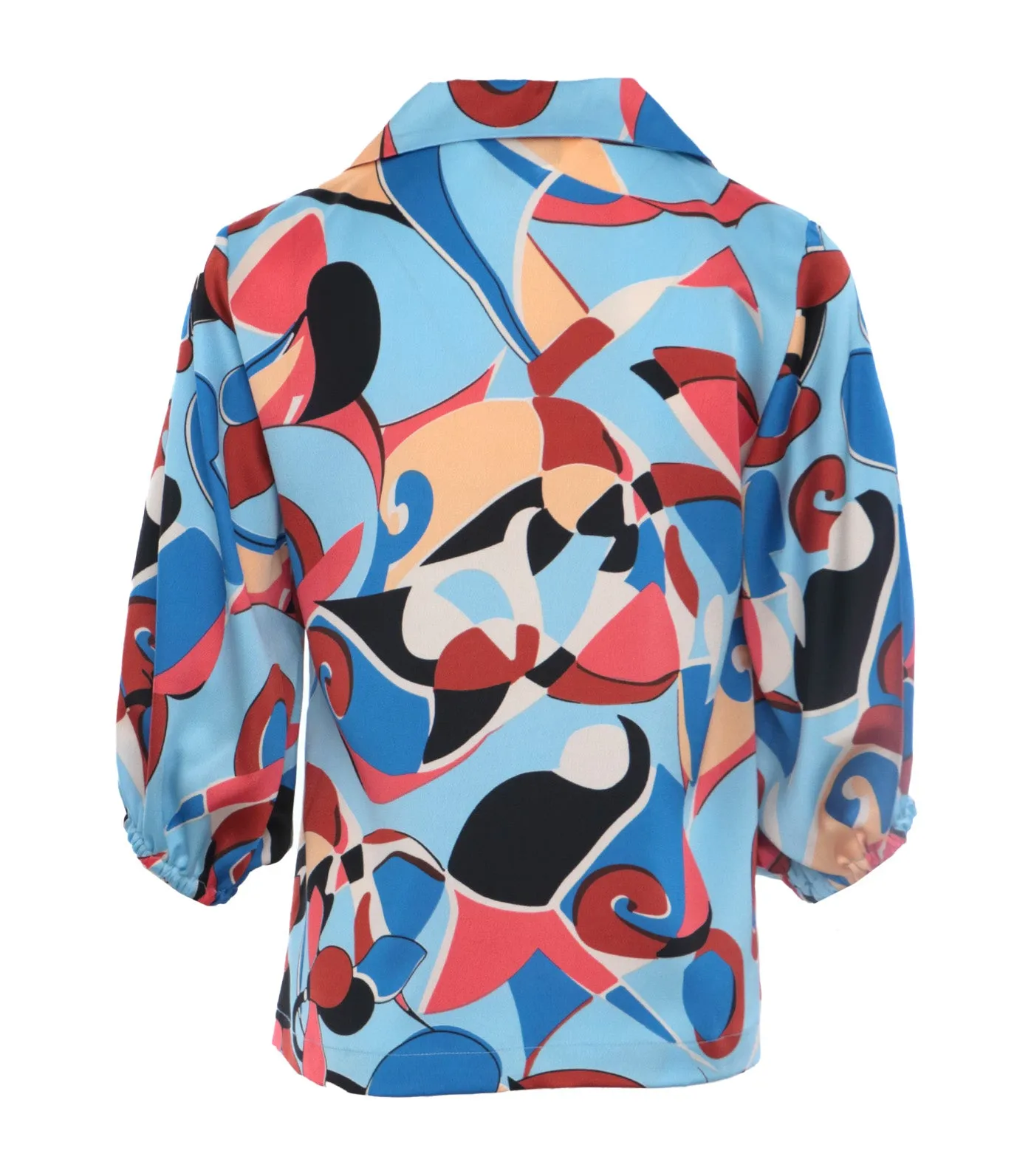 Effee Collared Blouse Multi