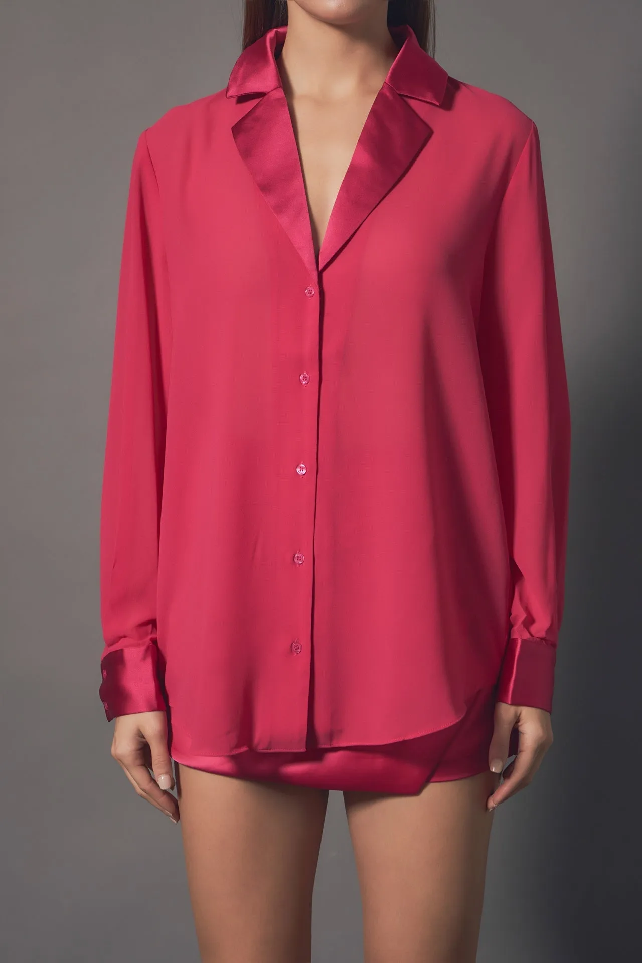 Endless Rose - Chiffon Shirt