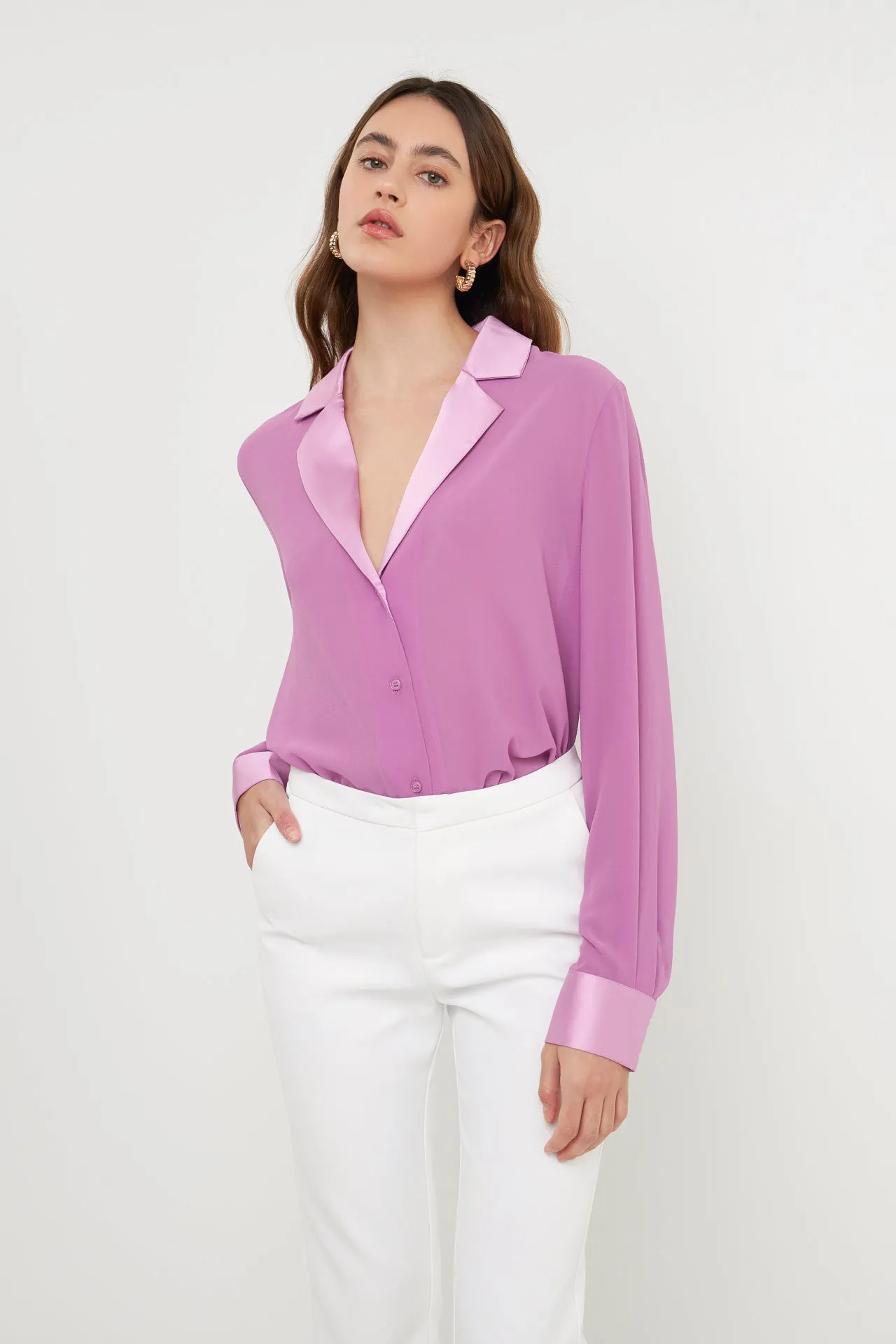 Endless Rose - Chiffon Shirt