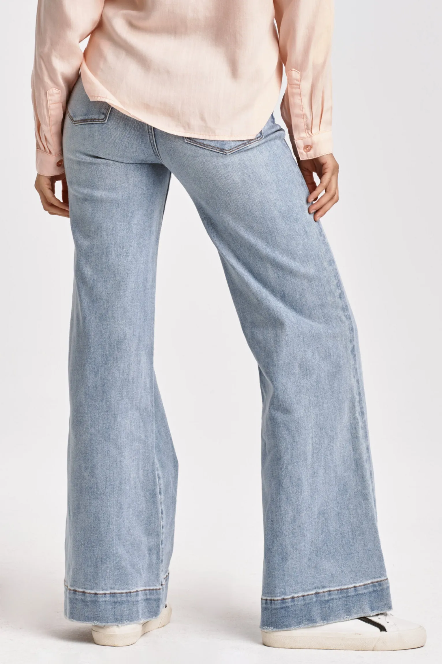 Fiona Wide Leg Super High Rise - Montilla [Dear John Denim]