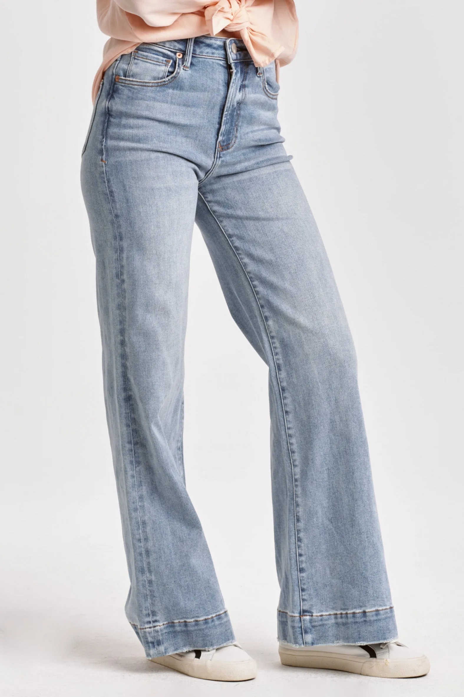 Fiona Wide Leg Super High Rise - Montilla [Dear John Denim]