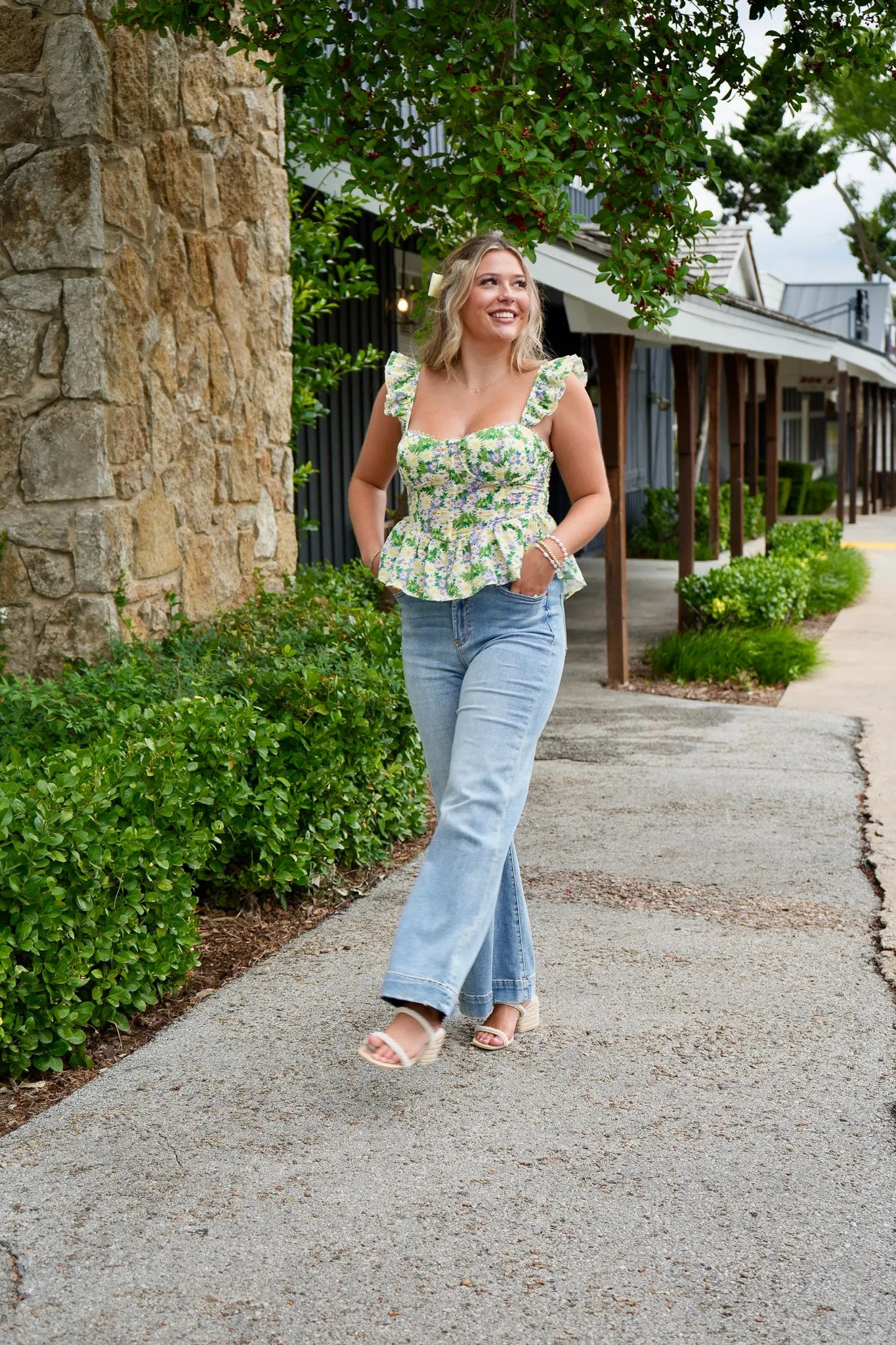 Fiona Wide Leg Super High Rise - Montilla [Dear John Denim]