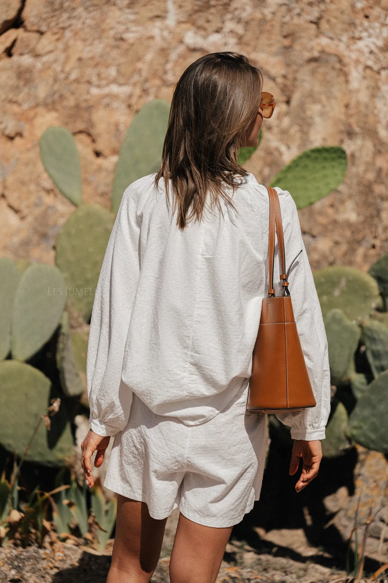 Juliette cotton blouse white
