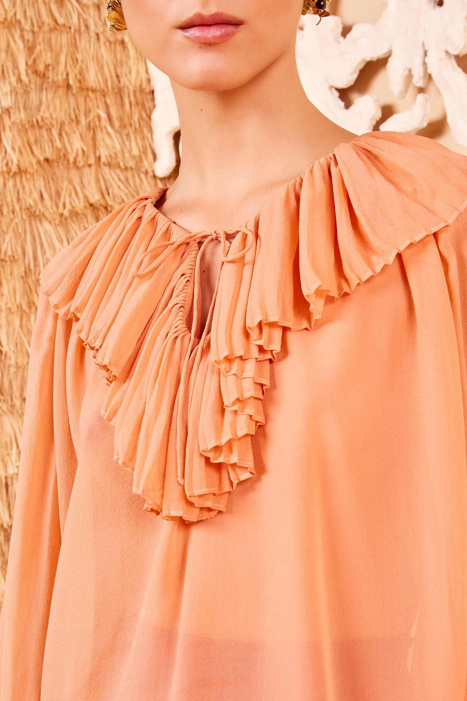 Lilia Blouse - Peony