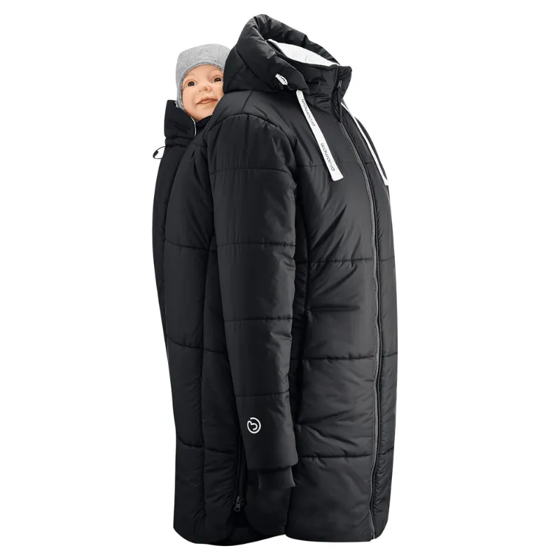 Mamalila Copenhagen Winter Coat for Maternity and Babywearing - Black
