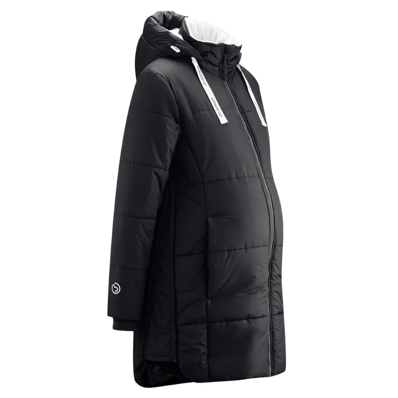 Mamalila Copenhagen Winter Coat for Maternity and Babywearing - Black