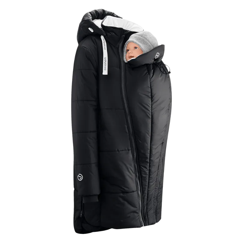 Mamalila Copenhagen Winter Coat for Maternity and Babywearing - Black