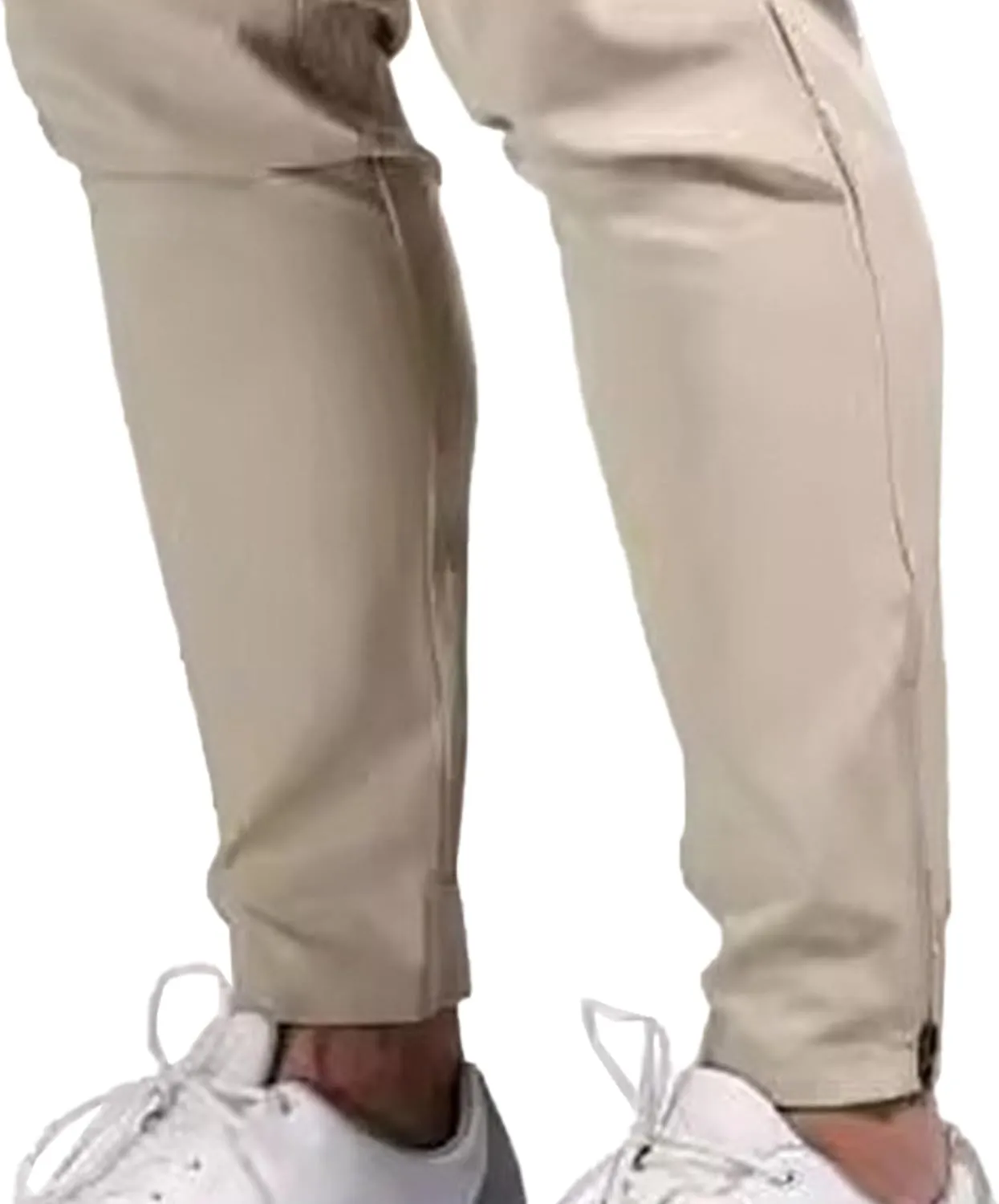 Men's Casual Slim Fit Outdoor Joggers Pants Lightweight Solid Workout Trousers Stretch Comfort Skinny Pants