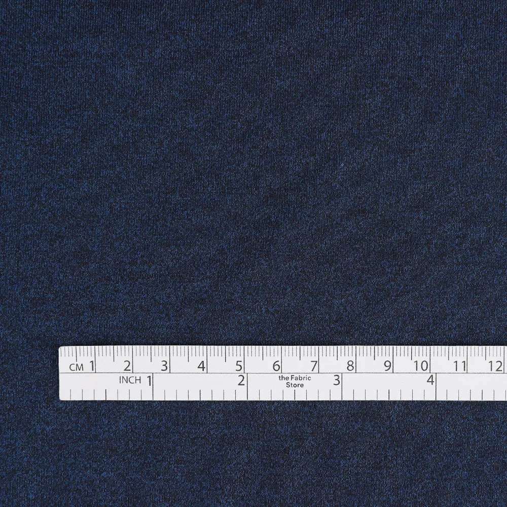 Midweight Stretch Nylon Jersey - Night Sky (remnant)
