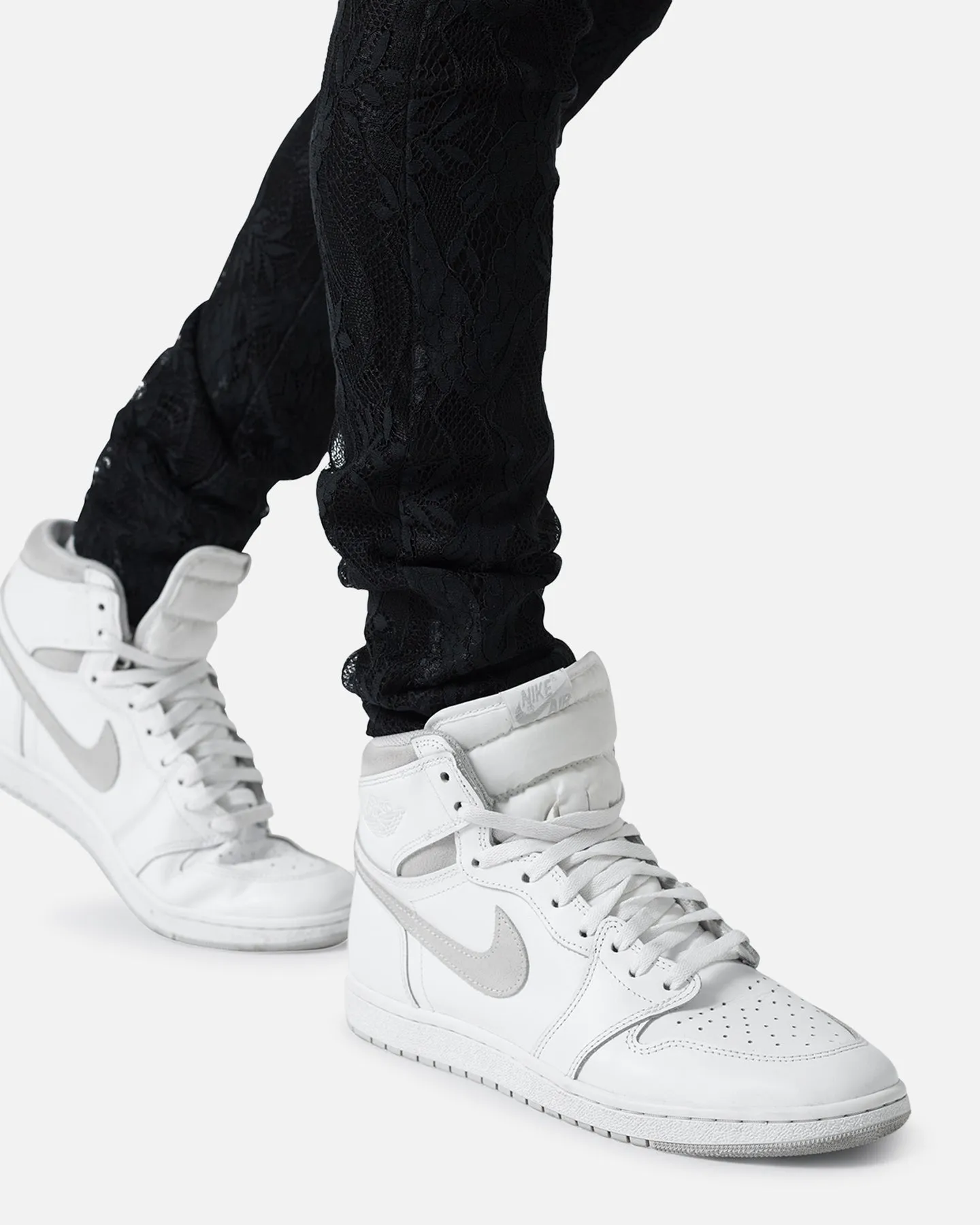 MNML X608 Laced Skinny Denim Jeans Black