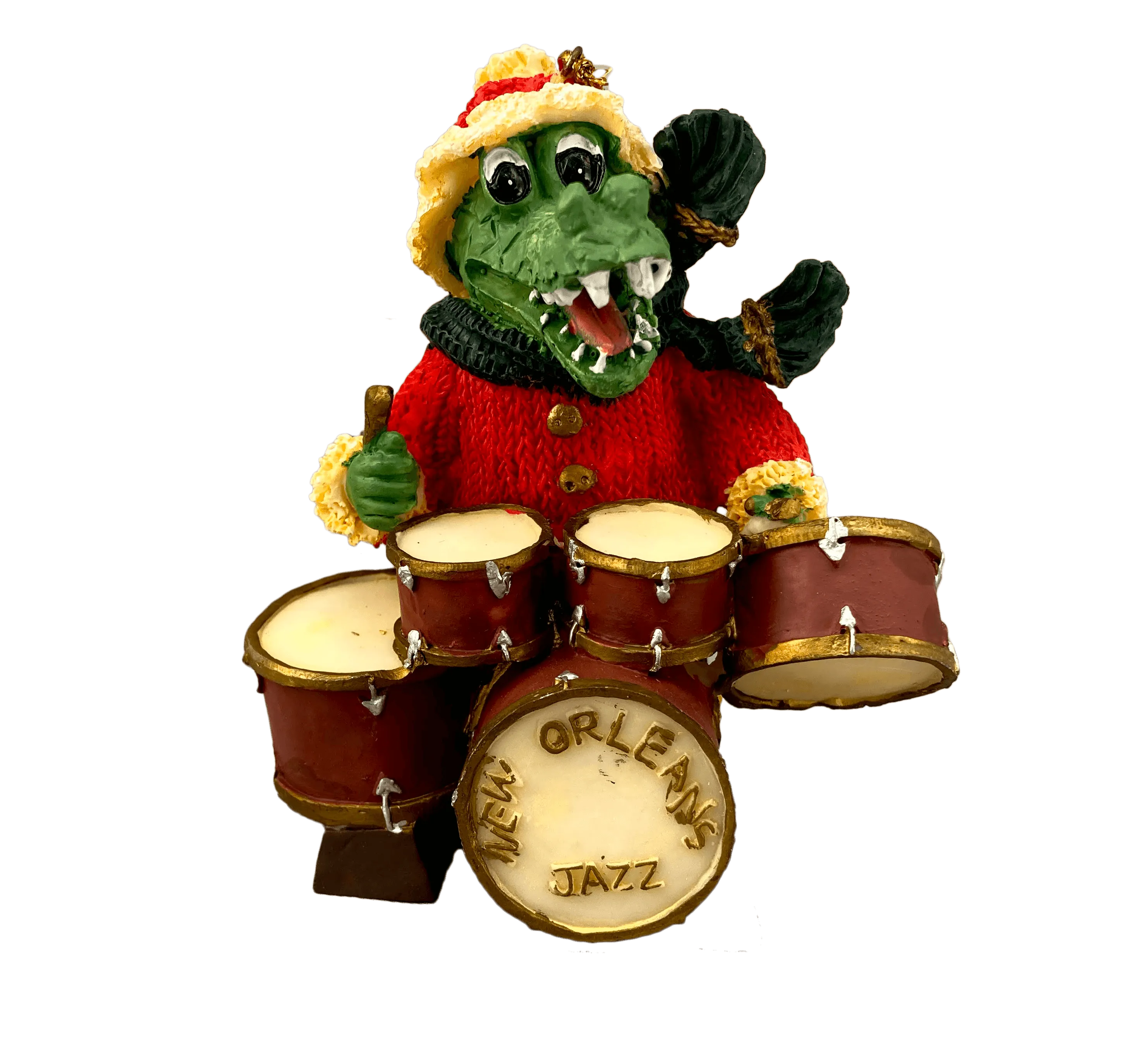 "The Alligators" Christmas Band Ornaments - Collect all 6! Hand-Painted!