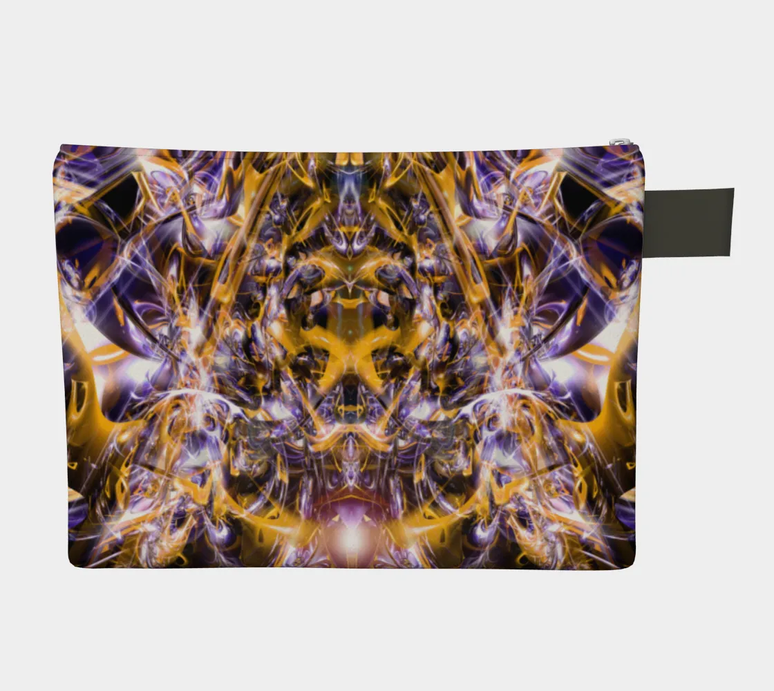 RELINQUISHING THE LIGHT ZIPPER POUCH
