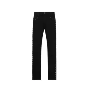 RtA Bryant Cross Skinny Denim - Black