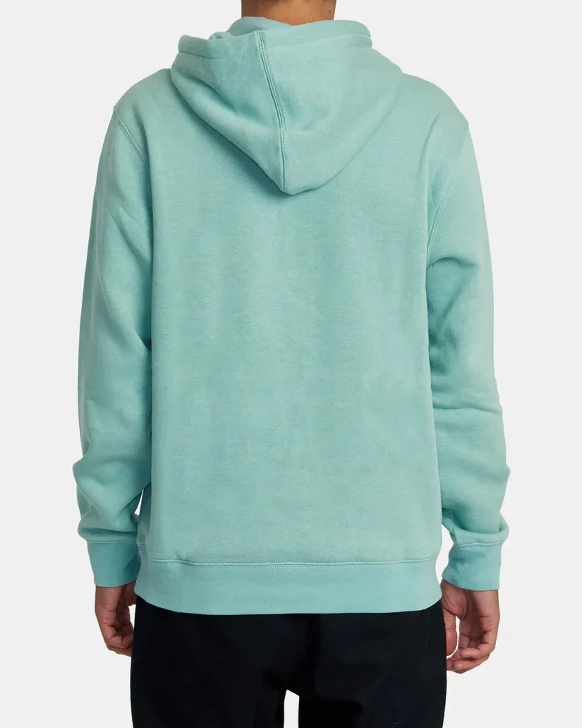 RVCA | Big RVCA Pullover Hoodie - Granite Green