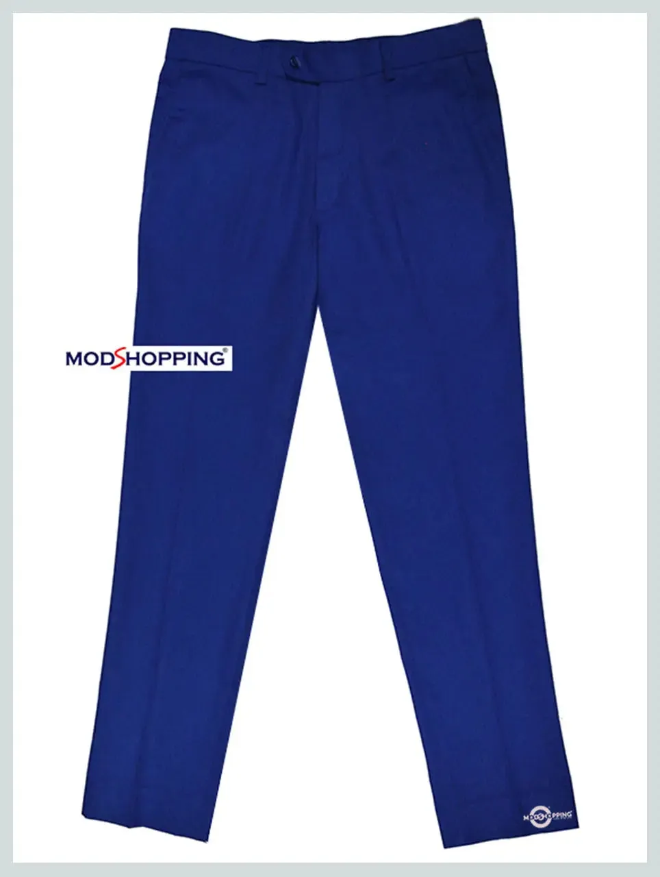 Sta Press Trousers | Blue Sta Press Trouser