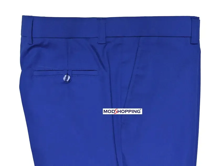 Sta Press Trousers | Blue Sta Press Trouser