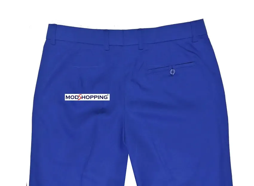 Sta Press Trousers | Blue Sta Press Trouser