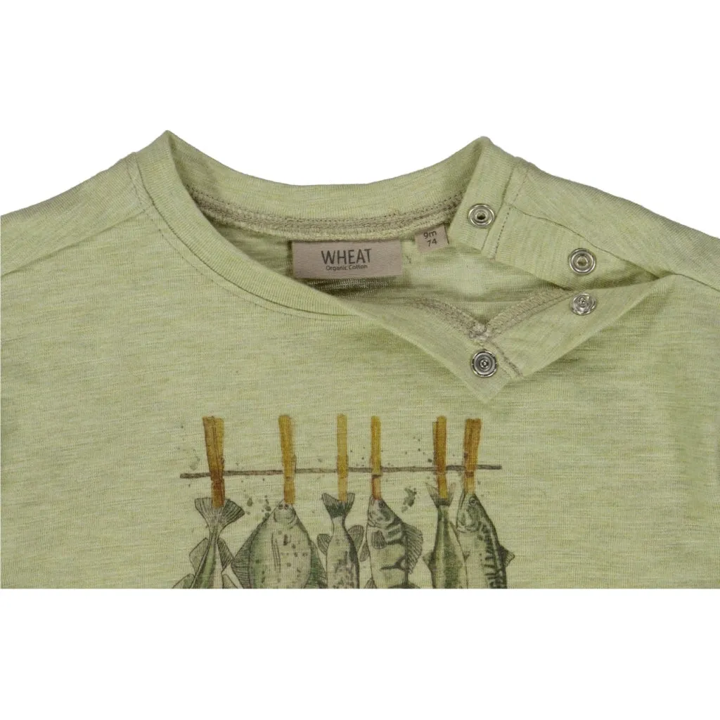 T-Shirt Fishline - tidal foam melange