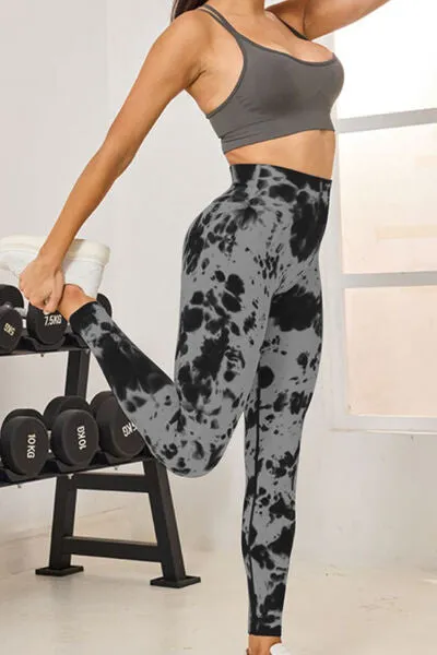 Tie-Dye High Waist Activewear Leggings