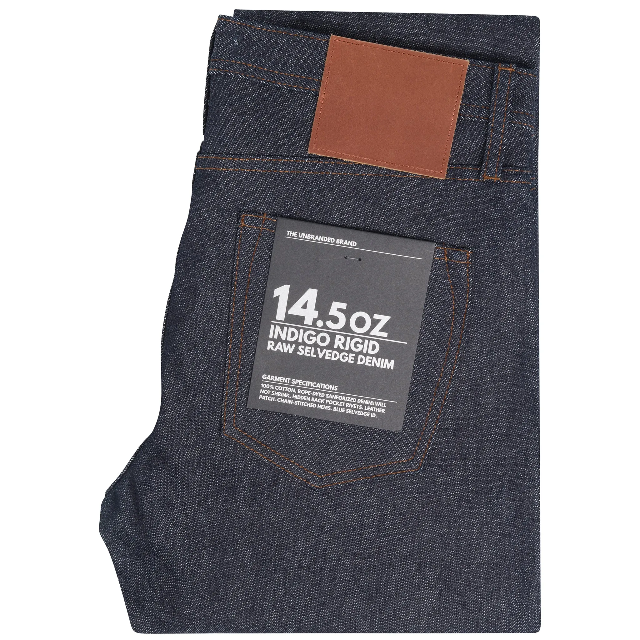 UB101 Skinny Fit - 14.5oz Indigo Selvedge Denim