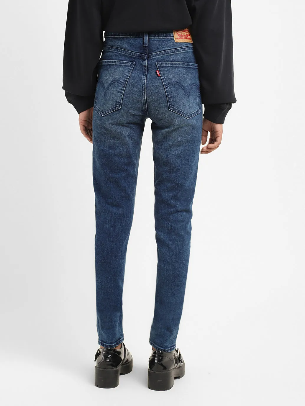 Women's Indigo Skinny Fit Mid Rise Jeans