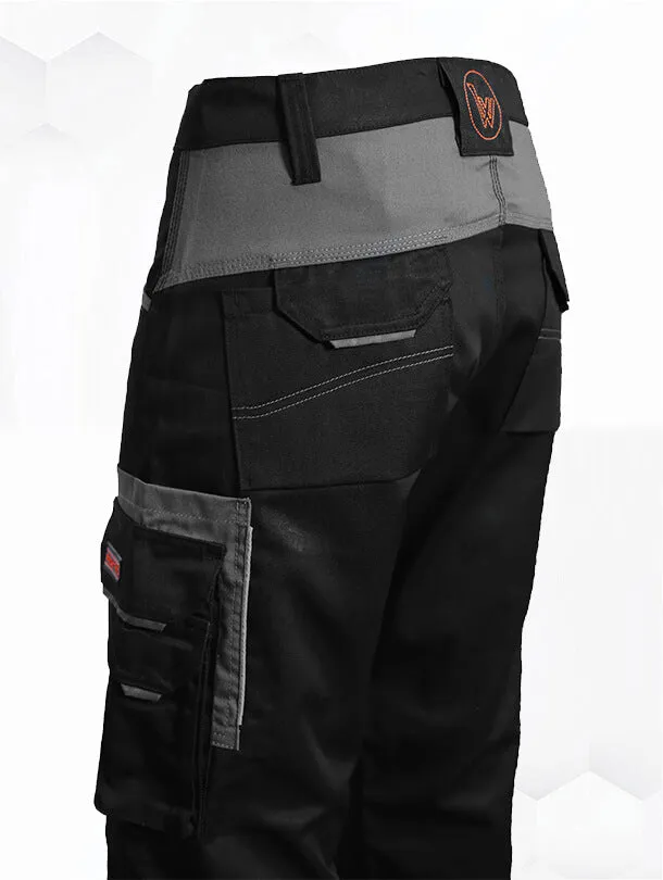 WrightFits Olympian Cargo Work Trousers - OP