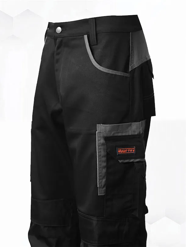 WrightFits Olympian Cargo Work Trousers - OP
