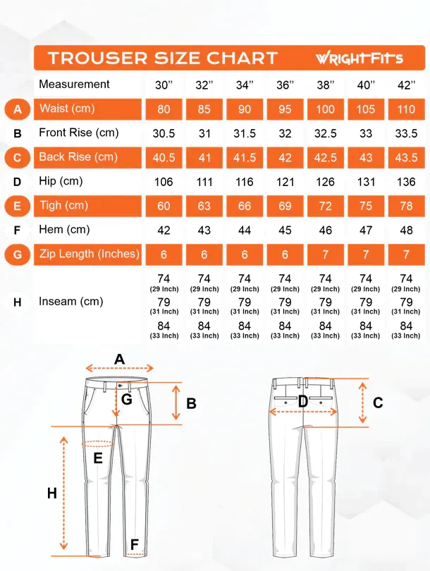 WrightFits Olympian Cargo Work Trousers - OP