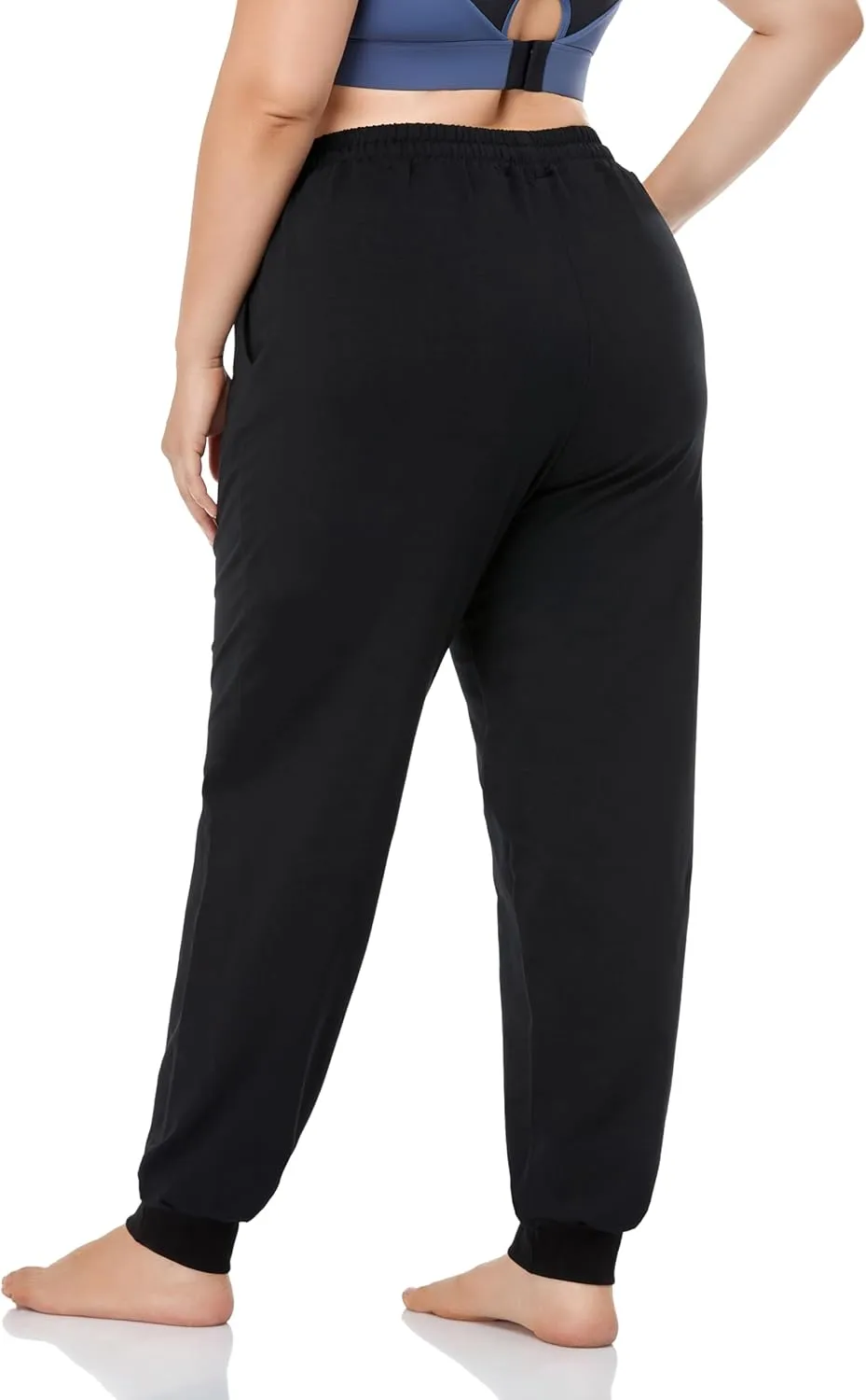 ZERDOCEAN Women's Plus Size Joggers Pants Active Sweatpants Tapered Workout Yoga Lounge Pants with Pockets